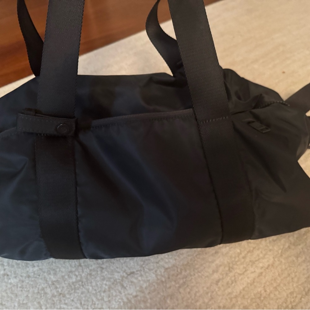 lululemon athletica Black Duffel Bag
